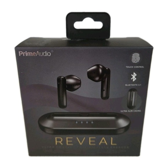 Reveal BlueTooth Ultra Compact Wireless EarBuds--Blue--Brand New - Picture 1 of 4
